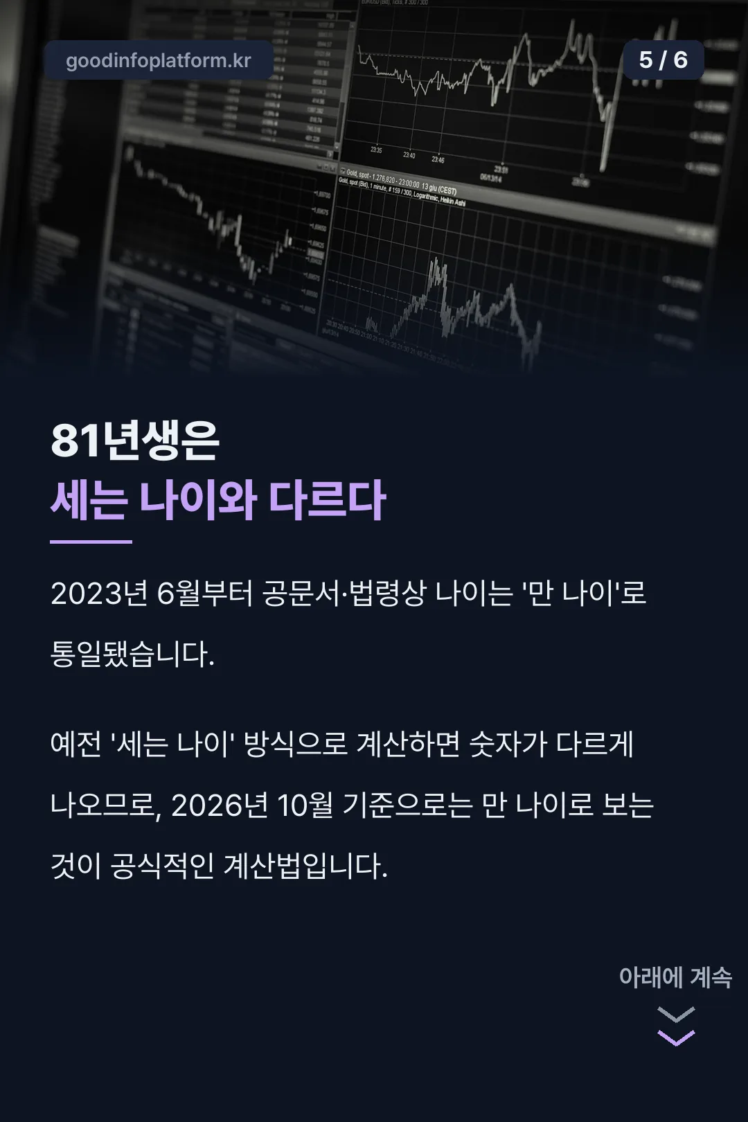 세는 나이와 차이