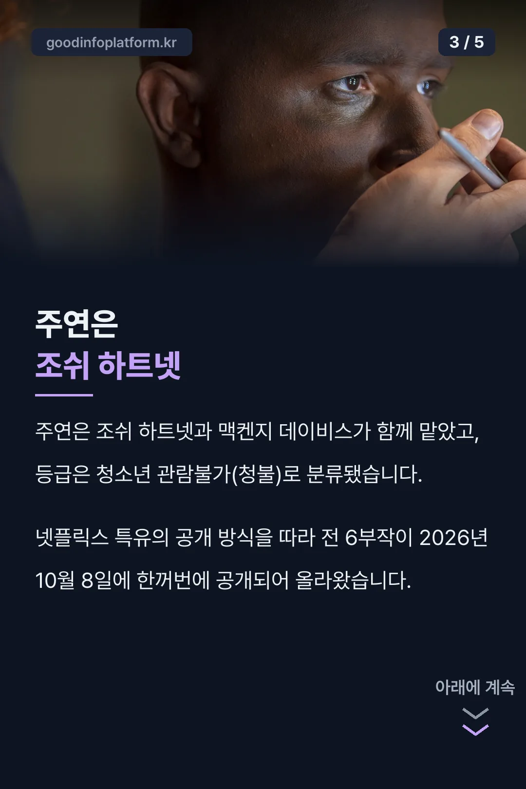 주연 배우 정보